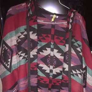 Aztec poncho